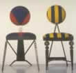 primary colour chairs picture